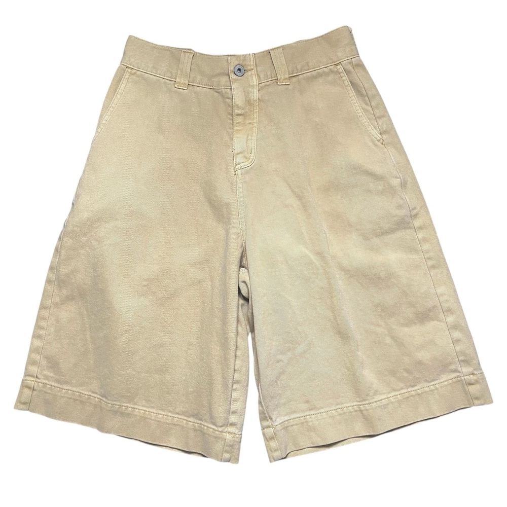 Elwood Men’s Tan Oversized Denim Jean Shorts size 30